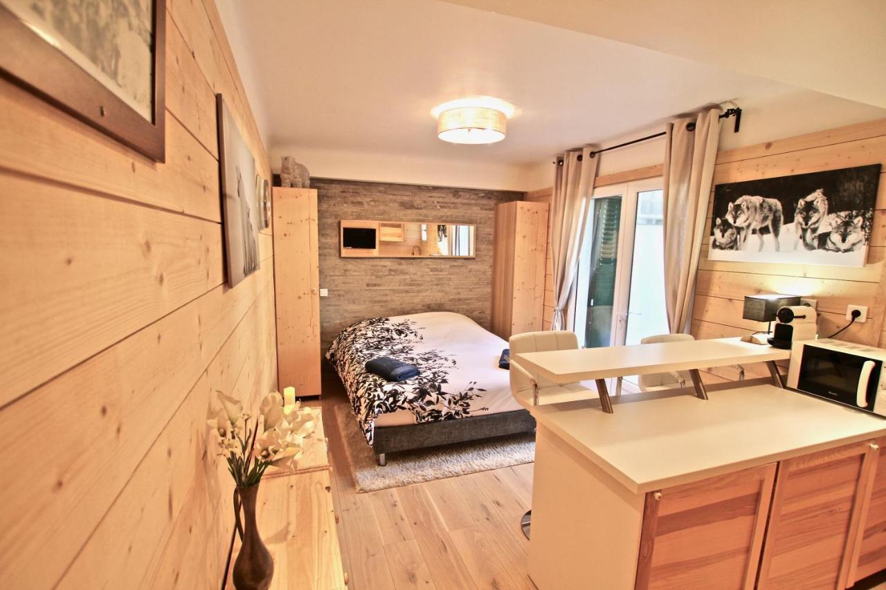 Ferienwohnung Studio Centre Auron Exterior foto